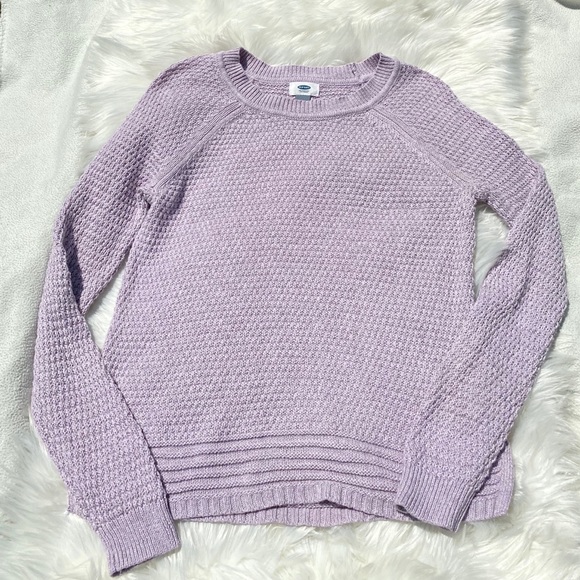Old Navy Sweaters - Lilac Cotton Sweater